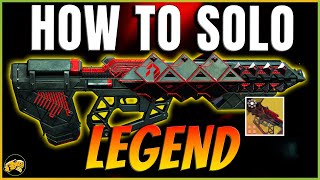 Destiny 2  How to SOLO Zero Hour Exotic Mission on LEGEND Difficulty  Outbreak Refined [upl. by Kuska956]