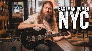 Eastman Romeo NYC 14” Thinline Black rufusguitarshop eastmanguitars guitar [upl. by Cuthbert]