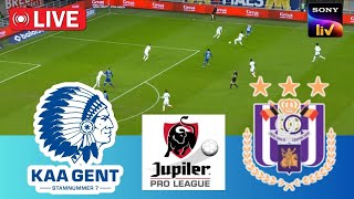 Anderlecht vs Gent • Highlights • BELGIUM Jupiler Pro League 2024  eFootball Gameplay PES 2021 [upl. by Jain]