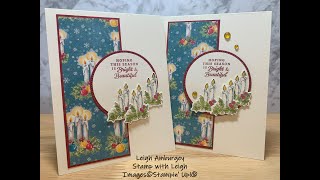 Easy Christmas Card with Sentimental Wishes Bundle  Stamp with Leigh [upl. by Walczak242]