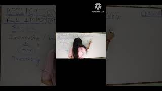 CLASS 12th APPLICATION OF DERIVATIVES CONCEPTUAL VIDEO MATHS NCERT 2024 [upl. by Ogg]