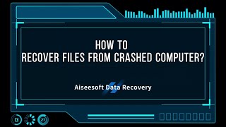 How to Recover Data from Crashed Computer [upl. by Plath686]