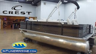 2019 Crest Pontoon 1 FISH 200C4  In Tune Marine [upl. by Anett]