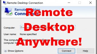 Setup Remote Desktop from Anywhere amp Change Secure RDP Port Access Your PC over the Internet [upl. by Jaquiss]