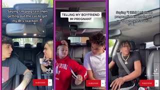 Telling My BOYFRIEND Im PREGNANT  He Was SHOCKED Tiktok Prank [upl. by Rother]