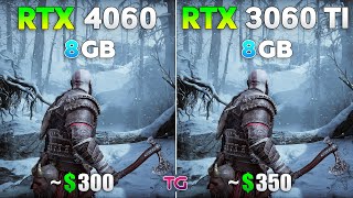 RTX 4060 vs RTX 3060 Ti  Test in New Games 2024 [upl. by Fiske]