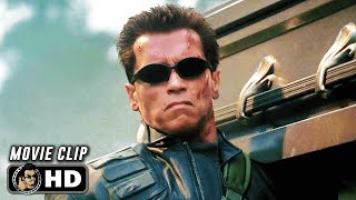 TERMINATOR 3 RISE OF THE MACHINES Clip  quotT850 With Coffinquot 2003 SciFi Arnold Schwarzenegger [upl. by Sabba]