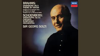 Brahms Variations on a Theme by Haydn Op 56a  Variation VII Grazioso [upl. by Lockhart789]