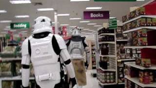 Idaho 501st Christmas shopping at Shopko for Vader [upl. by Annairt]