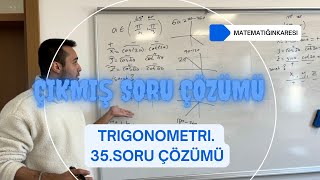 Çıkmış trigonometri soru çözümü İşaret inceleme ile alakalı güzel bir soru sormuşlar öğrenmek şart [upl. by Giarla]