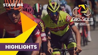 Il Giro di Sicilia 2023  Stage 4  Highlights [upl. by Soutor]