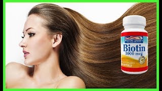 como Tomar la Biotina Para el Crecimiento del Cabello [upl. by Flower]