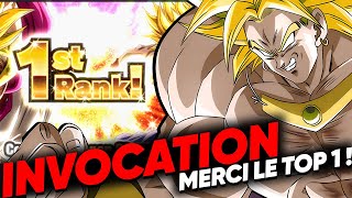 Merci le Top 1  Invocation Broly LR INT pour terminer le cycle  DOKKAN BATTLE GBL [upl. by Narad]