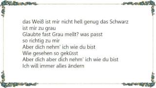 Ina Müller  Aber dich Lyrics [upl. by Ellehcir]