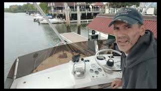 ep2 Docking and piloting a boat with twin engines docking twinscrews twinengines [upl. by Pazit]