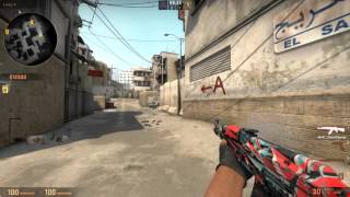 CSGO skin AK47 Point Disarray BS Battle Scarred anakondaTV [upl. by Abbi43]