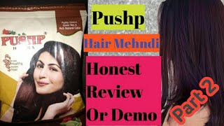 Pushp Heena Review  Honest Review OR Live Demo  Brown hair Colour  Hair Mehndi पुष्प हिना [upl. by Smoot]