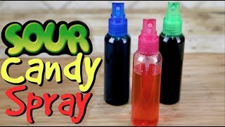 Sour Candy Spray Live  FunFoods [upl. by Oicnevuj578]