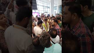 Air India Customer Fight with Staff Hyderabad Airport shorts youtubeshorts [upl. by Landon]