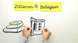 Zitieren amp Belegen  Deutsch  Methoden [upl. by Airretal]