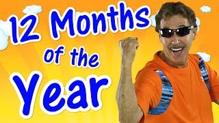 12 Months of the Year  Exercise Song for Kids  Learn the Months  Jack Hartmann [upl. by Yliab69]