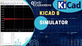 KiCad 8 Simulator  custom signals new simulation types [upl. by Aubrie]