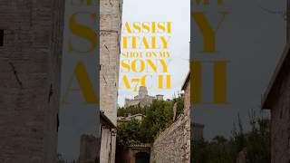 A Cinematic look at Assisi Italy 🇮🇹 [upl. by Hitchcock571]