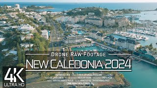 【4K】🇳🇨🇫🇷🌴🍹🏖 Drone RAW Footage 🔥 This is NEW CALEDONIA 2024 🔥 Noumea amp More 🔥 UltraHD Stock Video [upl. by Anitan]