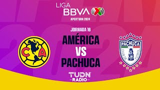 EN VIVO 🔴 AMÉRICA VS PACHUCA  JORNADA 16  LIGA MX APERTURA 2024 [upl. by Reivazx]