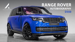 Range Rover Autobiography D350  Walkaround [upl. by Ahsenahs]