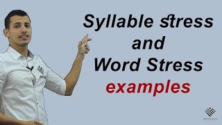 Syllable stress amp Word Stress PRACTICING [upl. by Cardie]