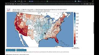 Aug 2 2024 July Recap w Stats  Soil MoistureDrought MonNDVI Analysis  Tropical Development [upl. by Monafo439]