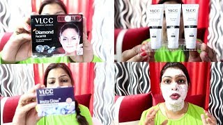 VLCC Diamond Bleach amp VLCC Diamond Facial At Home  Review amp Demo [upl. by Anait]