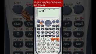 ¿Cómo multiplicar números complejos con la calculadora científica casio matematicas [upl. by Leirea883]