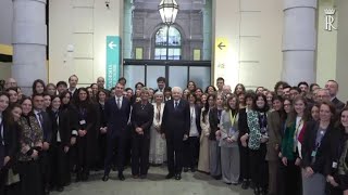 Mattarella celebra i 200 anni del Museo Egizio di Torino [upl. by Luap553]