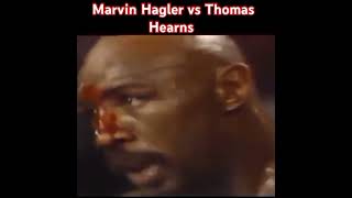 Marvin Hagler vs Thomas Hearns shorts [upl. by Krilov834]