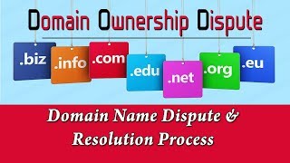 Domain Name Dispute Resolution Process Domain Ownership Issue And Solution ICANN [upl. by Eliza325]