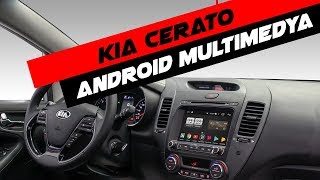 Kia Cerato Android Multimedya Sistemi Montaj Uygulaması [upl. by Lemhar809]