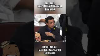 Trillanes x FPRRD 🤣 duterte dutertelegacy quadcomm [upl. by Vivica]