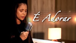 É Adorar  Amanda Wanessa Voz e Piano 41 [upl. by Sabas]