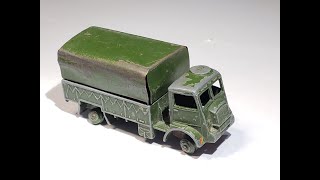 Dinky Toys Army Wagon Restoration No623 [upl. by Latoniah900]