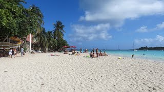 PLAGE DE LA DATCHA  LE GOSIER  GUADELOUPE [upl. by Rawna550]