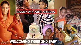 0mg Destiny Etiko Colleague Adesua Atomi amp Husband Banky W Expecting their second baby [upl. by Annocahs]