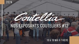 Coutellia 2024  couteliers dart et couteliers fabricants 12 [upl. by Eno]