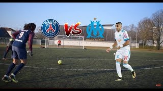 PSG VS OM  DÉFIS TECHNIQUE QUI EST LE PLUS FORT [upl. by Ilah]