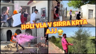 eho jahi holi kde ni khedi  setting jyda ho gyi ajj  Dhillonpreet Vlogs [upl. by Ulani]