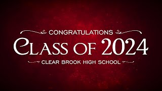 CCISD 2024 Graduations  Clear Brook High School [upl. by Ellenahc]