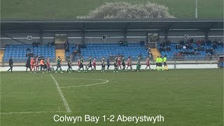 Colwyn Bay 12 Aberystwyth highlights [upl. by Adriano]