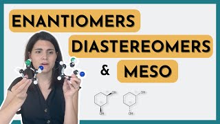 Stereoisomers Enantiomers Diastereomers and Meso Compounds [upl. by Ibob]