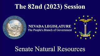 5162023  Senate Committee on Natural Resources [upl. by Philina]